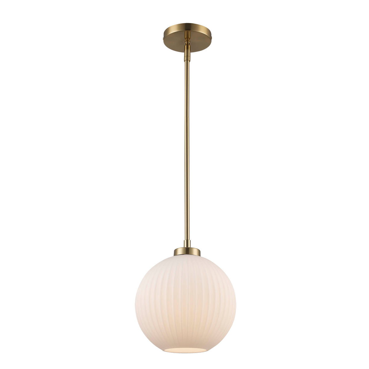 Trans Globe Lighting PND-2302 AG Skyline 1 Light 9 inch Antique Gold Pendant Ceiling Light
