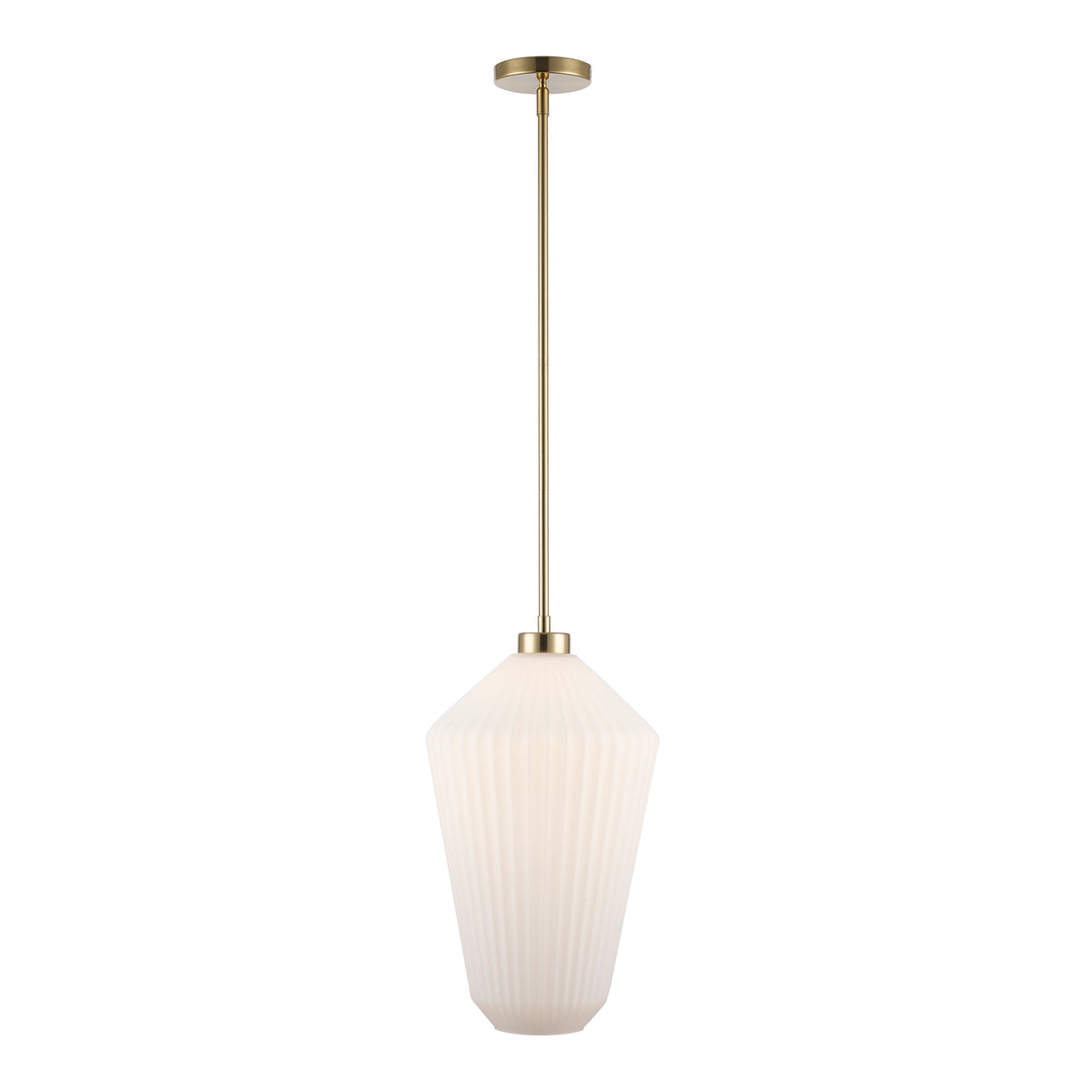 Trans Globe Lighting PND-2305 AG Skyline antique gold pendant light illuminated