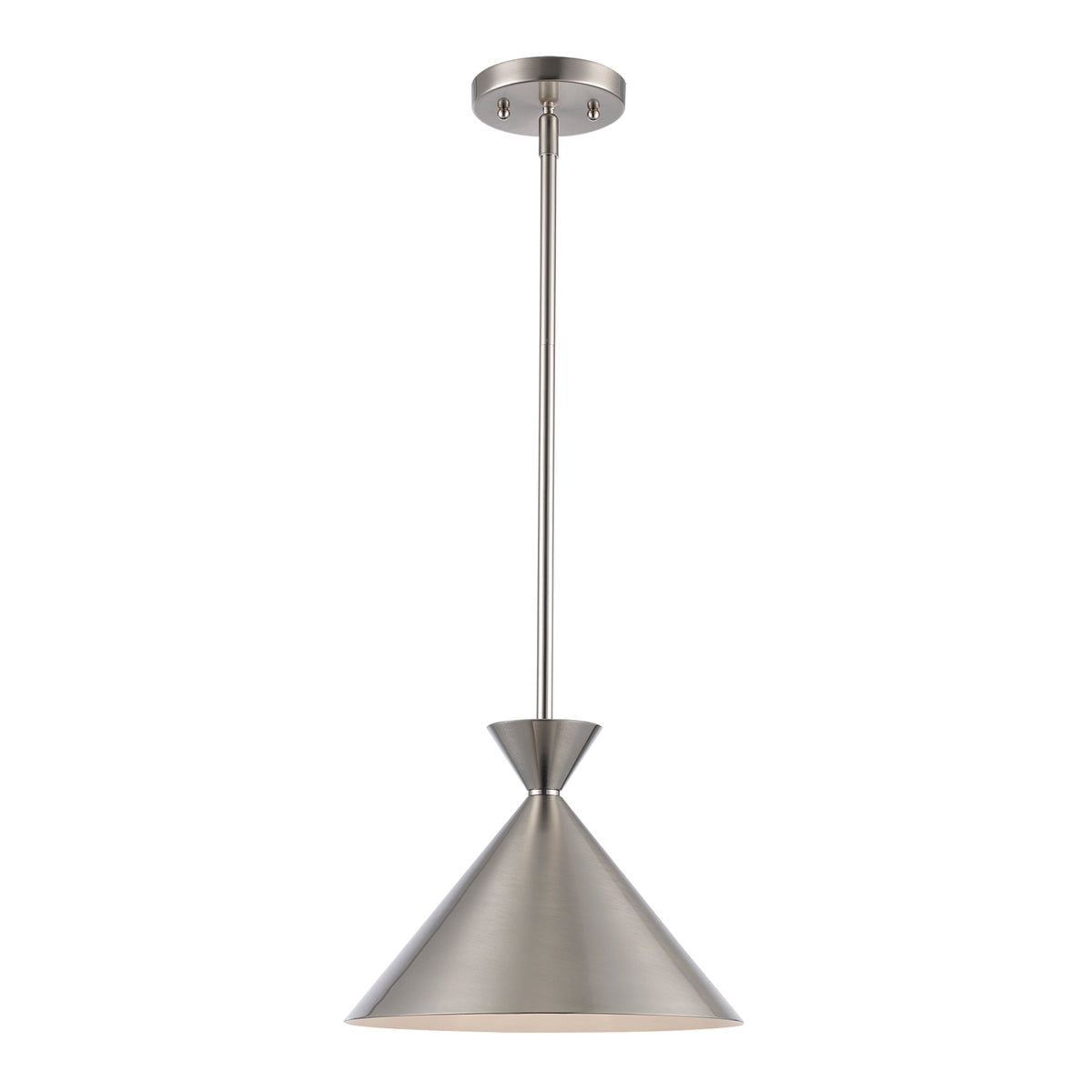 Trans Globe Lighting PND-2306 BN Rove brushed nickel pendant light