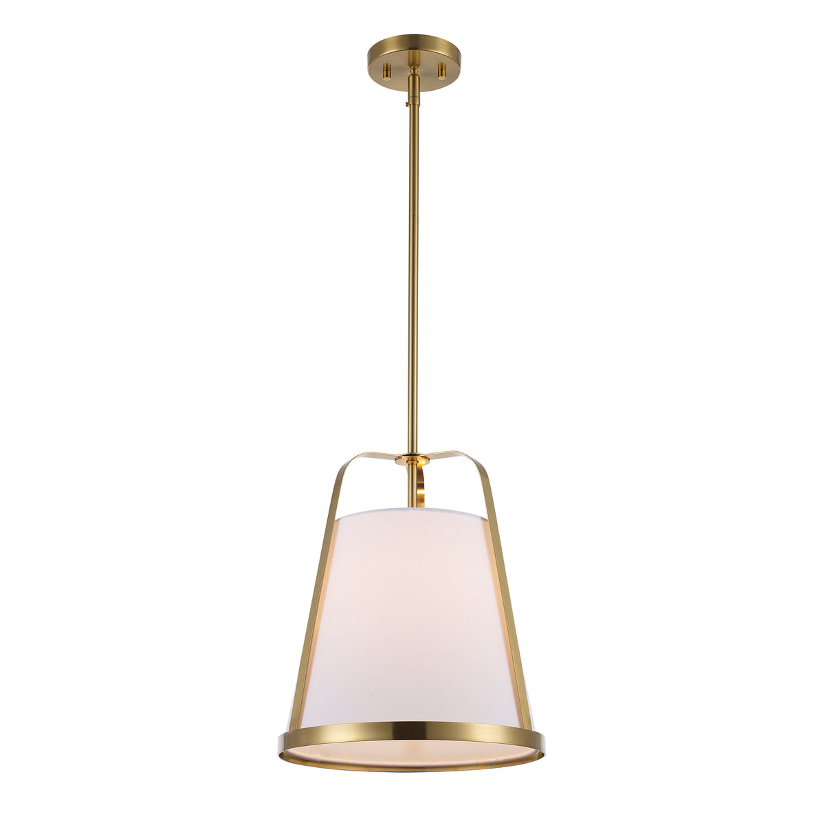 Trans Globe Lighting PND-2309 AG Cass 1 Light 12 inch Antique Gold Pendant Ceiling Light