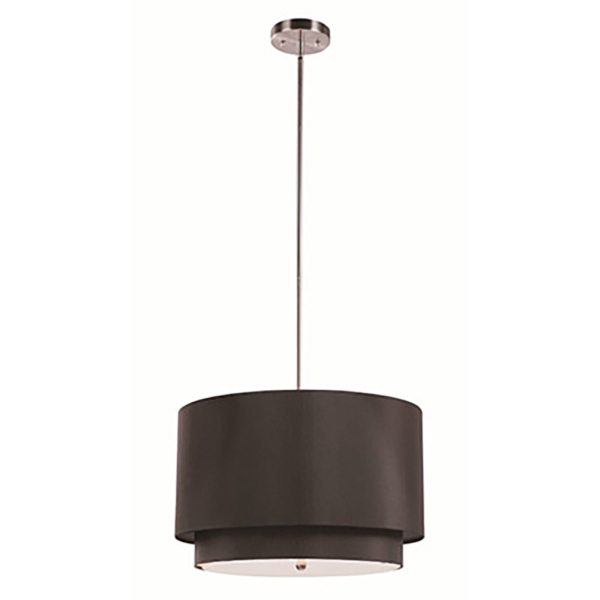 Trans Globe Lighting PND-802 BK Schiffer 3 Light 18 inch Black Pendant Ceiling Light