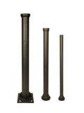 Westgate POL-D1-120-3PC-BR Decorative 120" D1 Series 3-Piece Light Pole, 2.36In Tenon, Bronze Finish