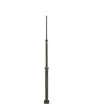 Westgate POL-D1-144-3PC-BR 144In Decorative Pole D1 Series, 3Pc, 2.36In Tenon, Bronze Finish