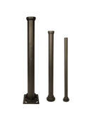 Westgate POL-D1-144-3PC-BR 144In Decorative Pole D1 Series, 3Pc, 2.36In Tenon, Bronze Finish