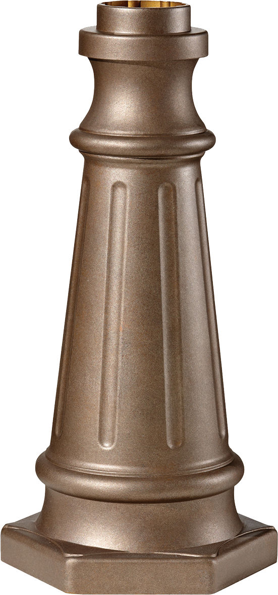 Generation Lighting POSTBASE CB Corinthian Bronze outdoor post base