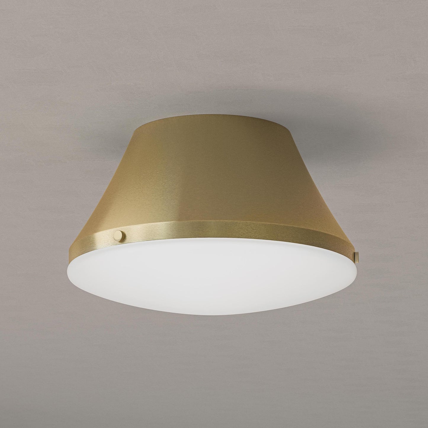 Progress Lighting P350305-191 Avra Brushed Gold Flush Mount - Close-Up Detail