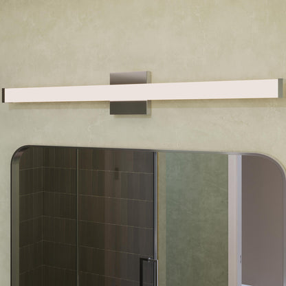 Progress Lighting P300551-015-CS Phase 6.1 LED 36 inch Polished Chrome Linear Bath Vanity Wall Light - Detail Close-Up