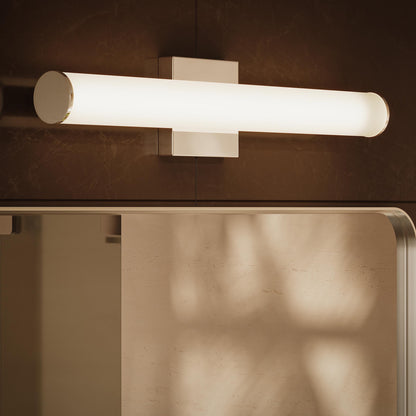 Progress Lighting P300553-015-CS Phase 6.2 LED 24 inch Polished Chrome Linear Bath Vanity Wall Light - Close-Up Detail Shot