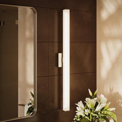 Progress Lighting P300554-009-CS Phase 6.2 LED Linear Vanity Light Brushed Nickel Detail View