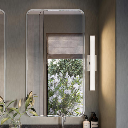 Progress Lighting P300556-015-CS Phase 6.3 LED 24 Inch Polished Chrome Bath Vanity Wall Light - Detail Lifestyle View