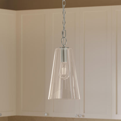 Progress Lighting P500511-009 Jheni Brushed Nickel Pendant - Kitchen Lifestyle Shot