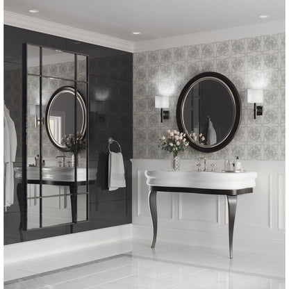 Progress Lighting P710016-015 Metro 1 Light Polished Chrome Wall Sconce - Lifestyle Bathroom View