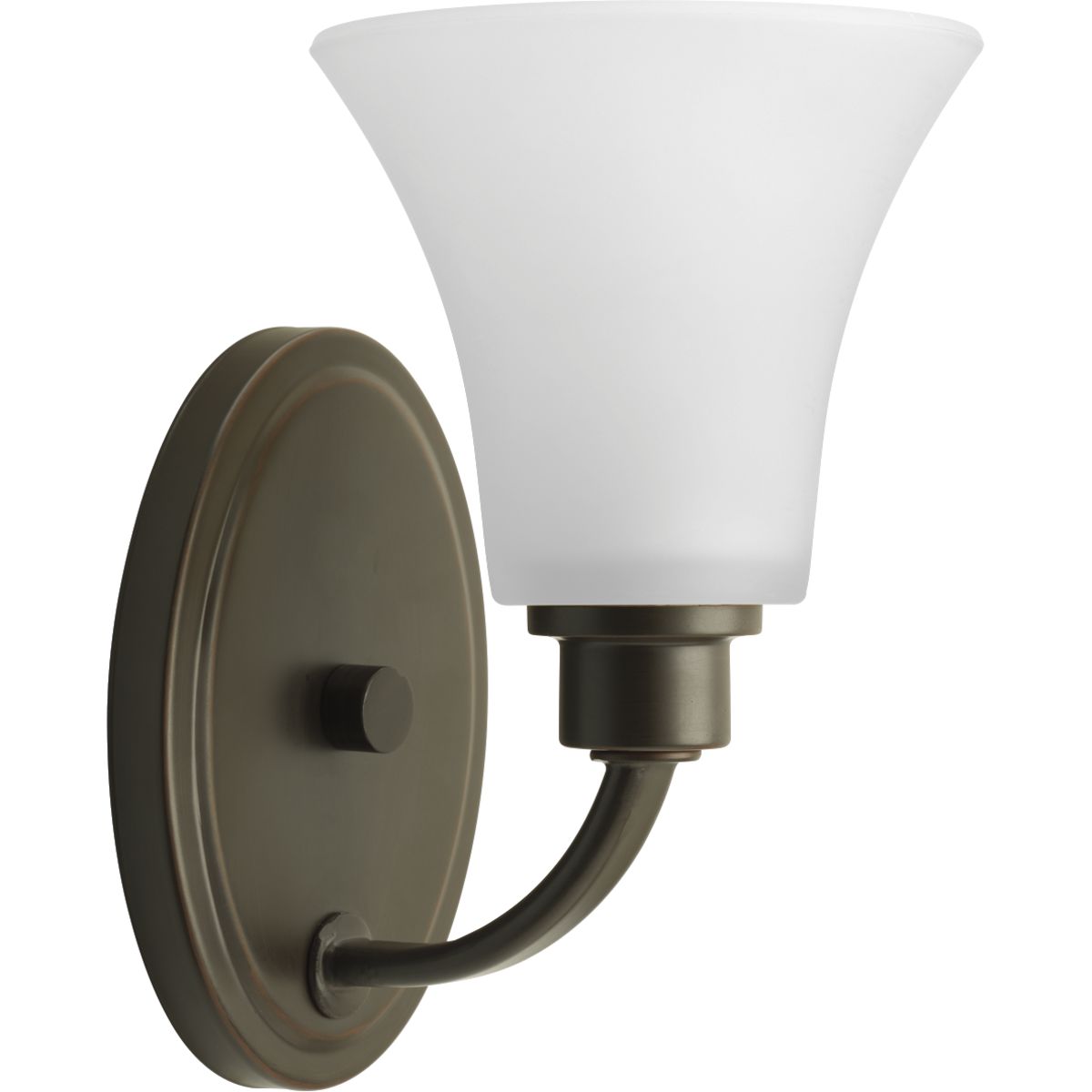 Progress Lighting P2000-20W Joy 1 Light Antique Bronze Bath Vanity Wall Light