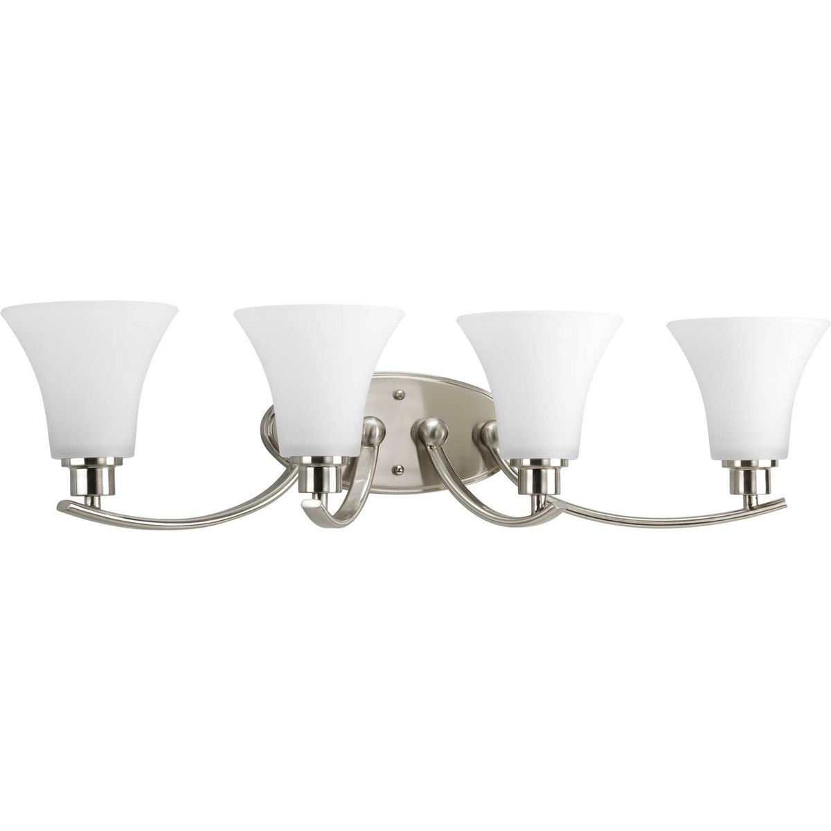 Progress Lighting P2003-09 Joy 4 light brushed nickel bath vanity wall light