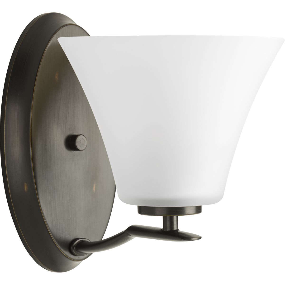 Progress Lighting Bravo 1 light bath vanity wall light in antique bronze