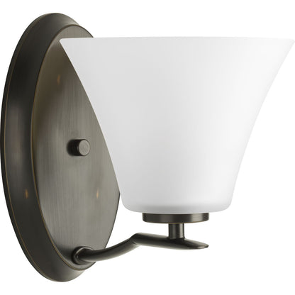 Progress Lighting Bravo 1 light bath vanity wall light in antique bronze