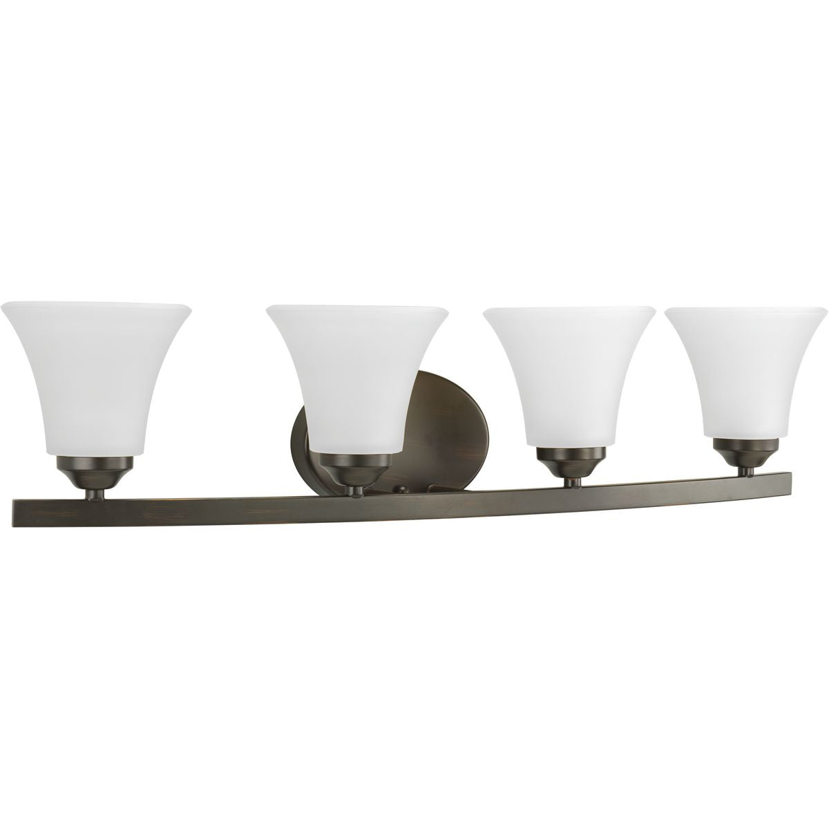 Progress Lighting P2011-20W Adorn 4 light antique bronze bath vanity wall light