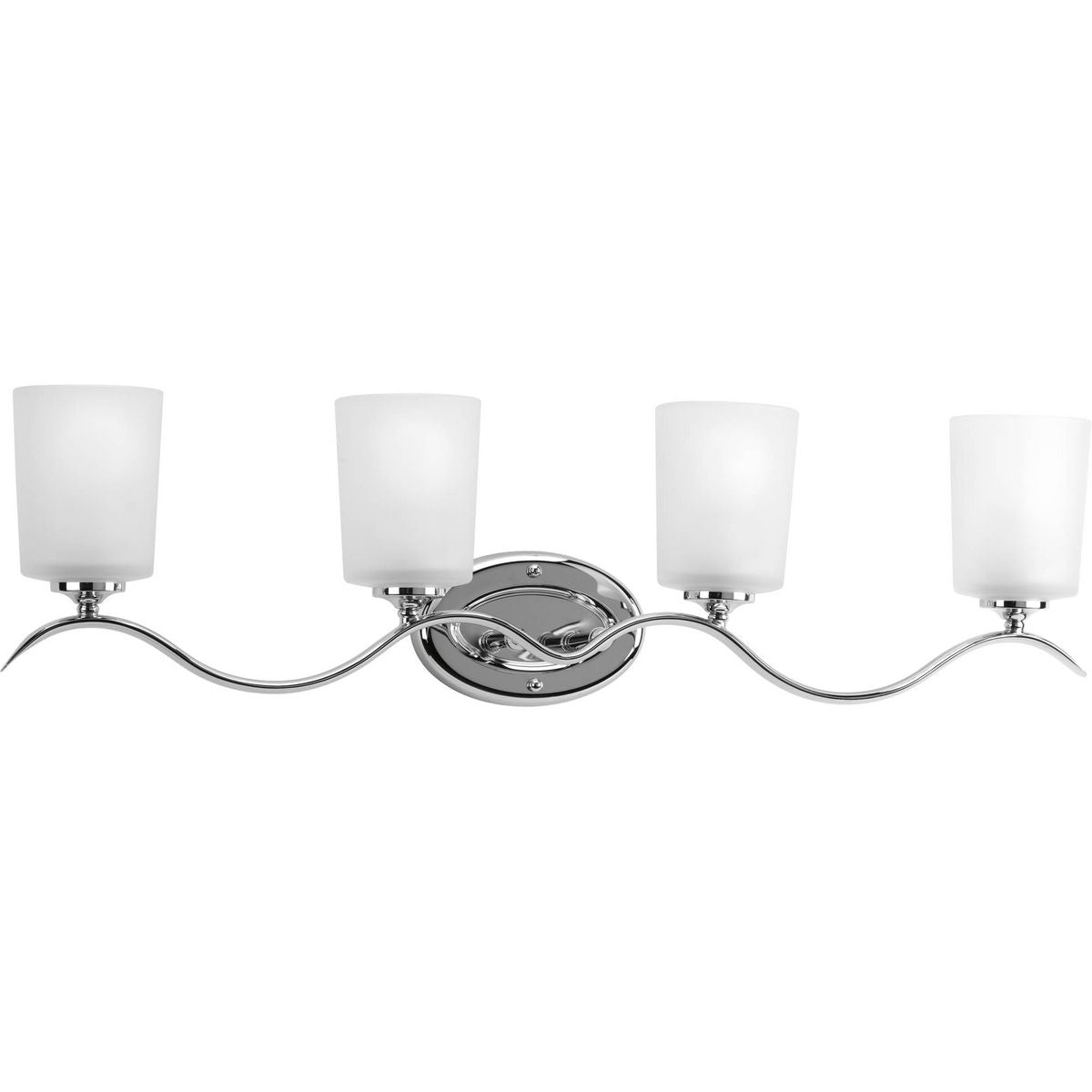 Progress Lighting P2021-15 Inspire 4 Light Polished Chrome Bath Vanity Wall Light