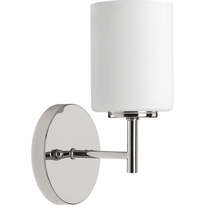 Progress Lighting P2131-104 Replay 1 Light Polished Nickel Bath Vanity Wall Light - Product Image