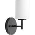 Progress Lighting P2131-31 Replay 1 light black bath vanity wall light