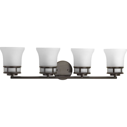 Progress Lighting Cascadia P2149-20 4 light antique bronze bath vanity wall light
