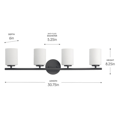 Progress Lighting P2160-31 Replay dimension diagram