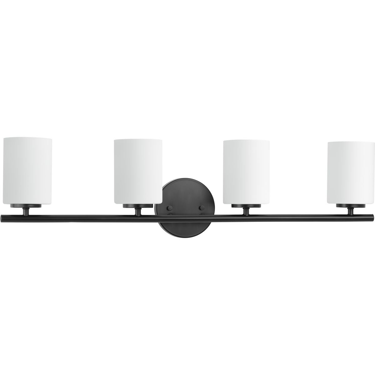 Progress Lighting P2160-31 Replay 4 light black bath vanity wall light