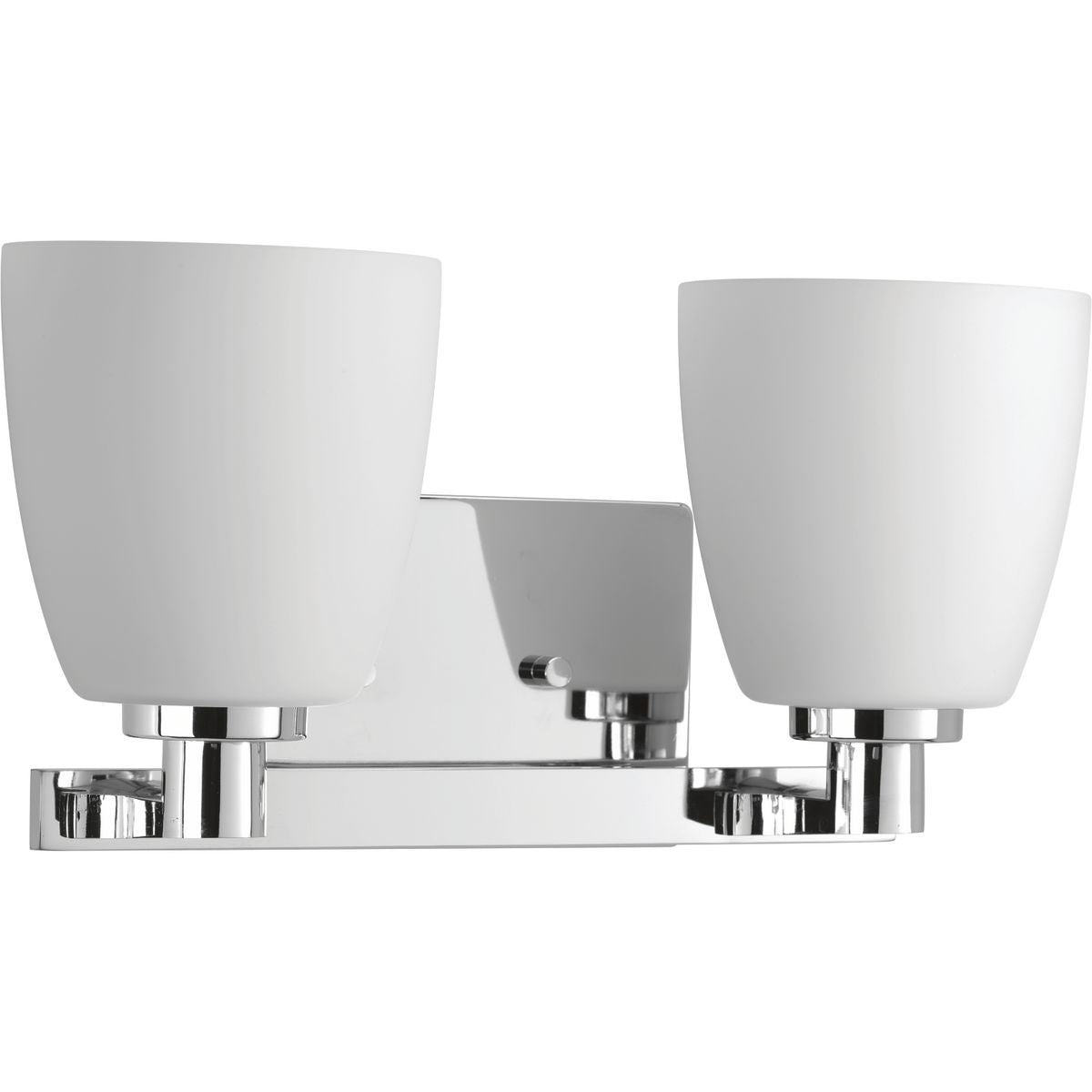 Progress Lighting P2166-15 Fleet 2 Light Polished Chrome Bath Vanity Wall Light