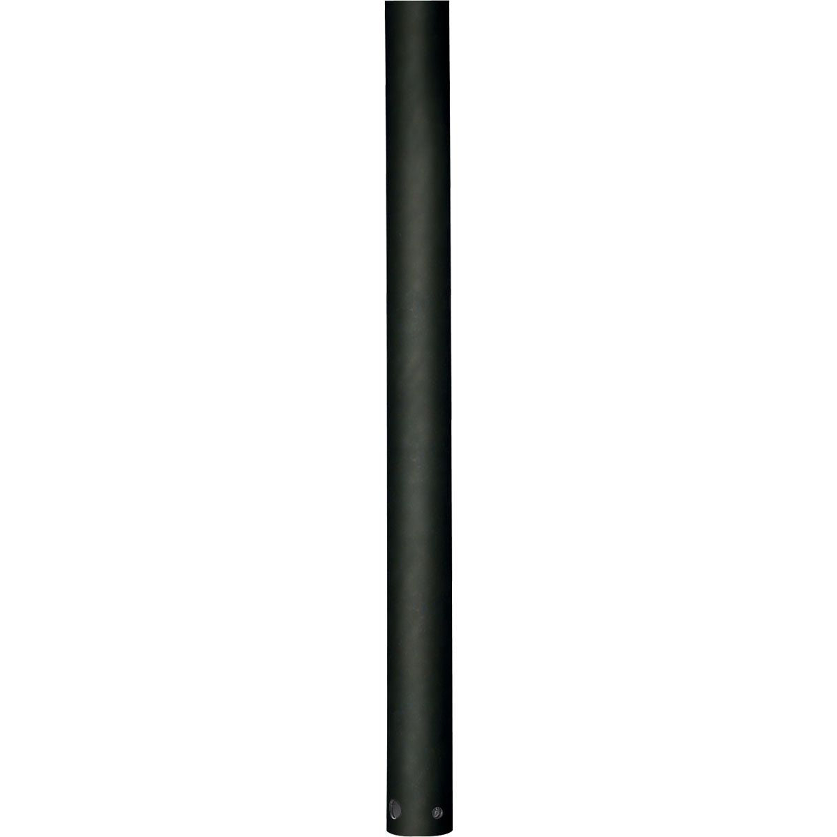 Progress Lighting AirPro 12 inch Forged Black ceiling fan downrod