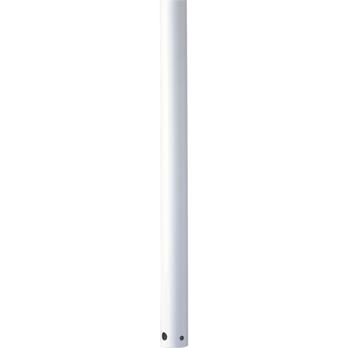 Progress Lighting P2604-28 18 inch Matte White Ceiling Fan Downrod