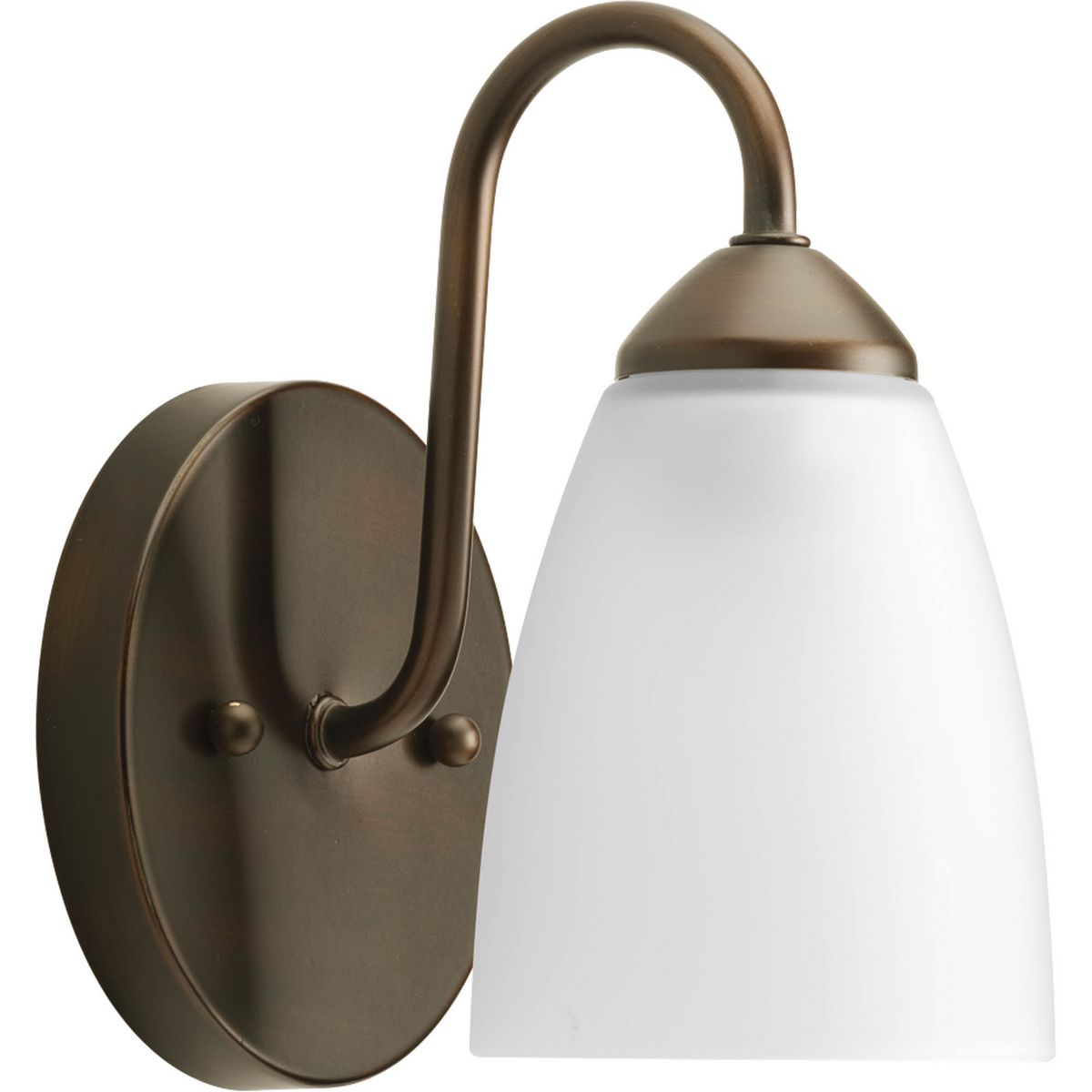 Progress Lighting P2706-20 Gather 1 Light Antique Bronze Bath Vanity Wall Light