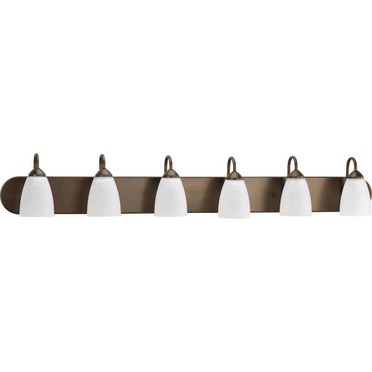 Progress Lighting P2714-20 Gather 6 light antique bronze bath vanity wall light