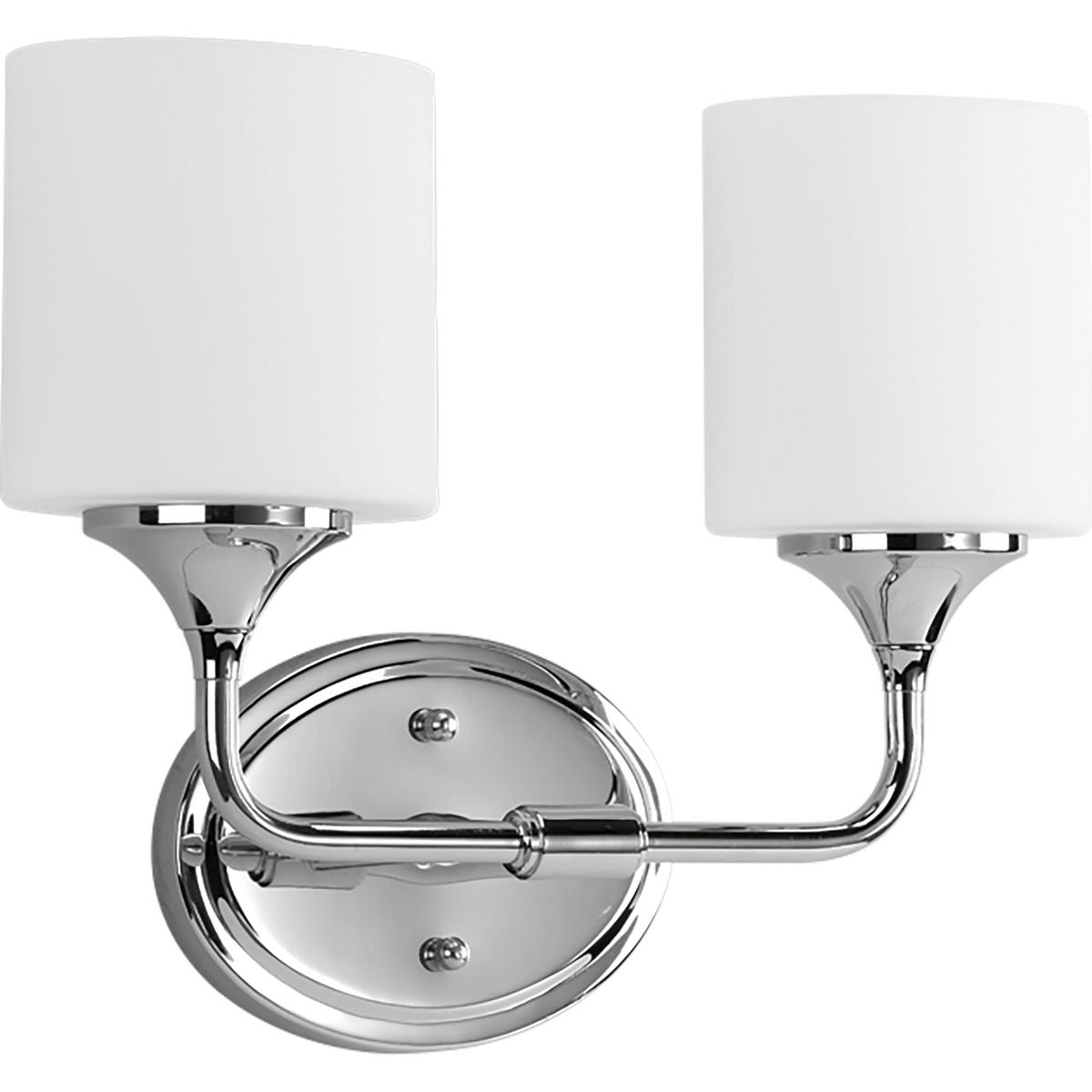 Progress Lighting P2802-15 Lynzie 2 light polished chrome bath vanity wall light