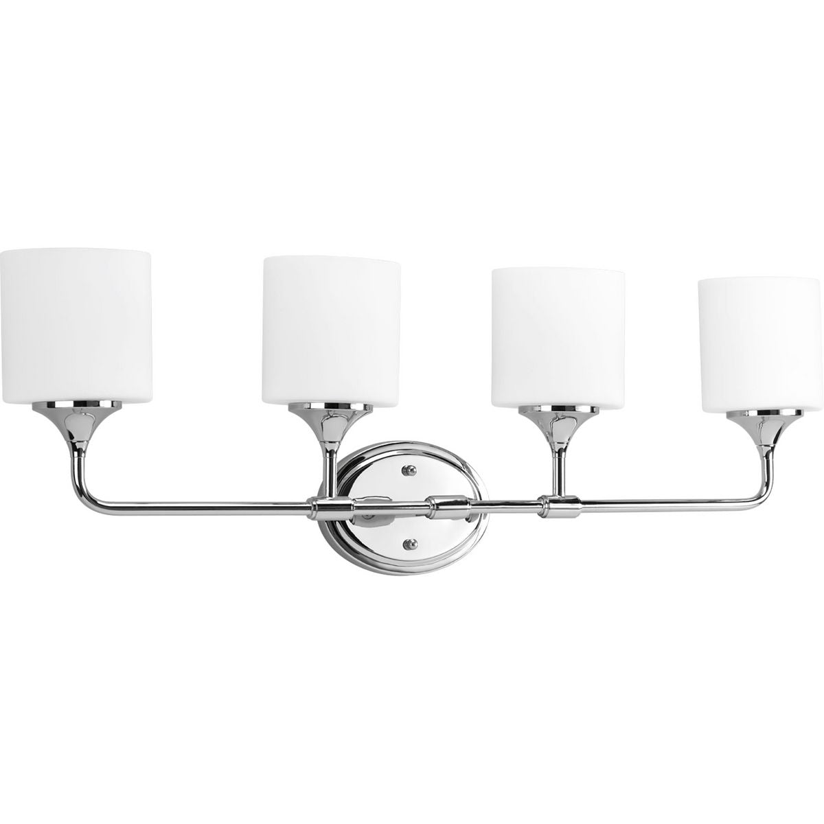 Progress Lighting Lynzie 4 light polished chrome bath vanity wall light