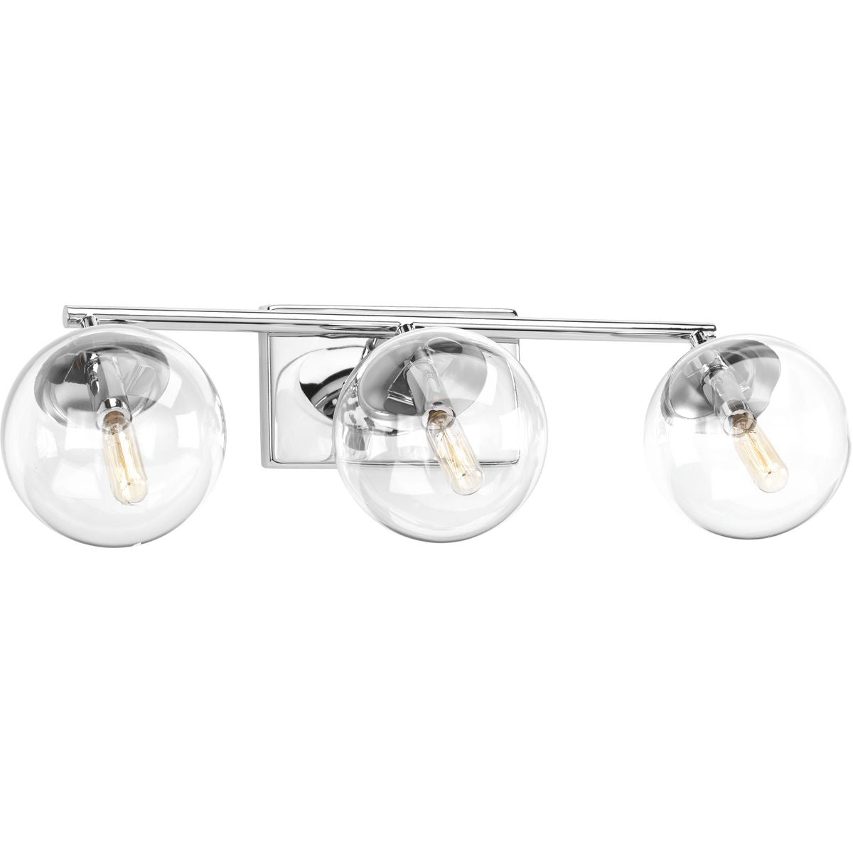 Progress Lighting P2856-15 Mod 3 light polished chrome bath vanity wall light