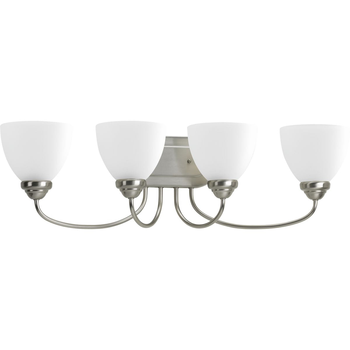 Progress Lighting P2928-09 Heart 4 light brushed nickel bath vanity wall light
