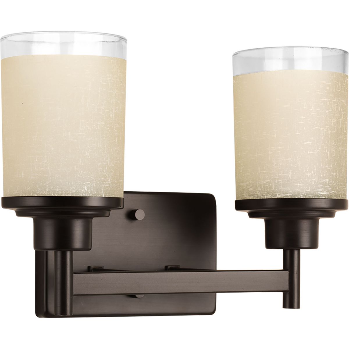Progress Lighting P2977-20 Alexa 2 Light Antique Bronze Bath Vanity Wall Light product image