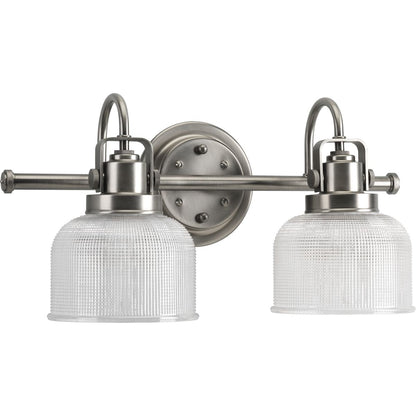 Progress Lighting Archie P2991-81 2 light antique nickel bath vanity wall light