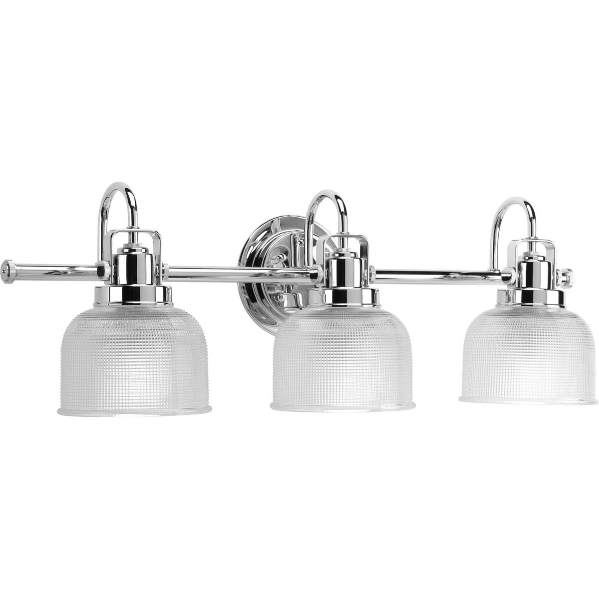 Progress Lighting Archie 3 light polished chrome bath vanity wall light