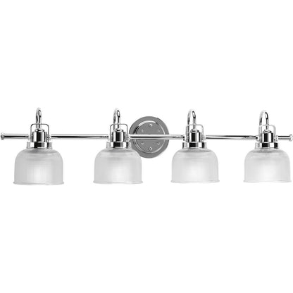 Progress Lighting Archie 4 light polished chrome bath vanity wall light