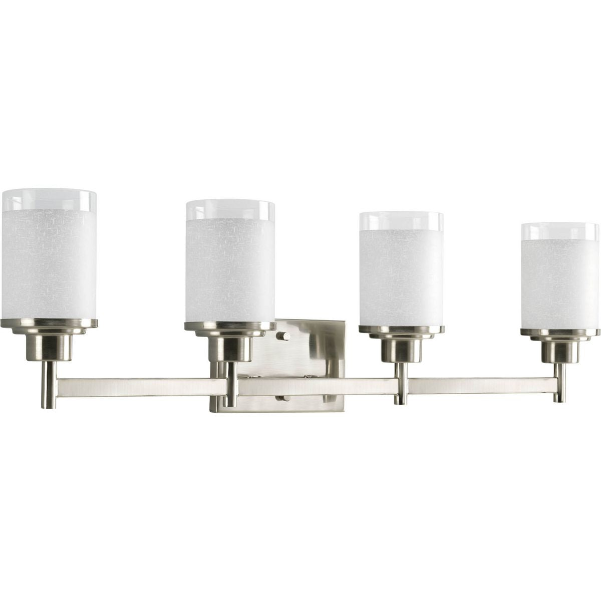 Progress Lighting P2998-09 Alexa 4 light brushed nickel bath vanity wall light