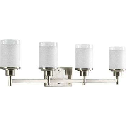 Progress Lighting P2998-09 Alexa 4 light brushed nickel bath vanity wall light
