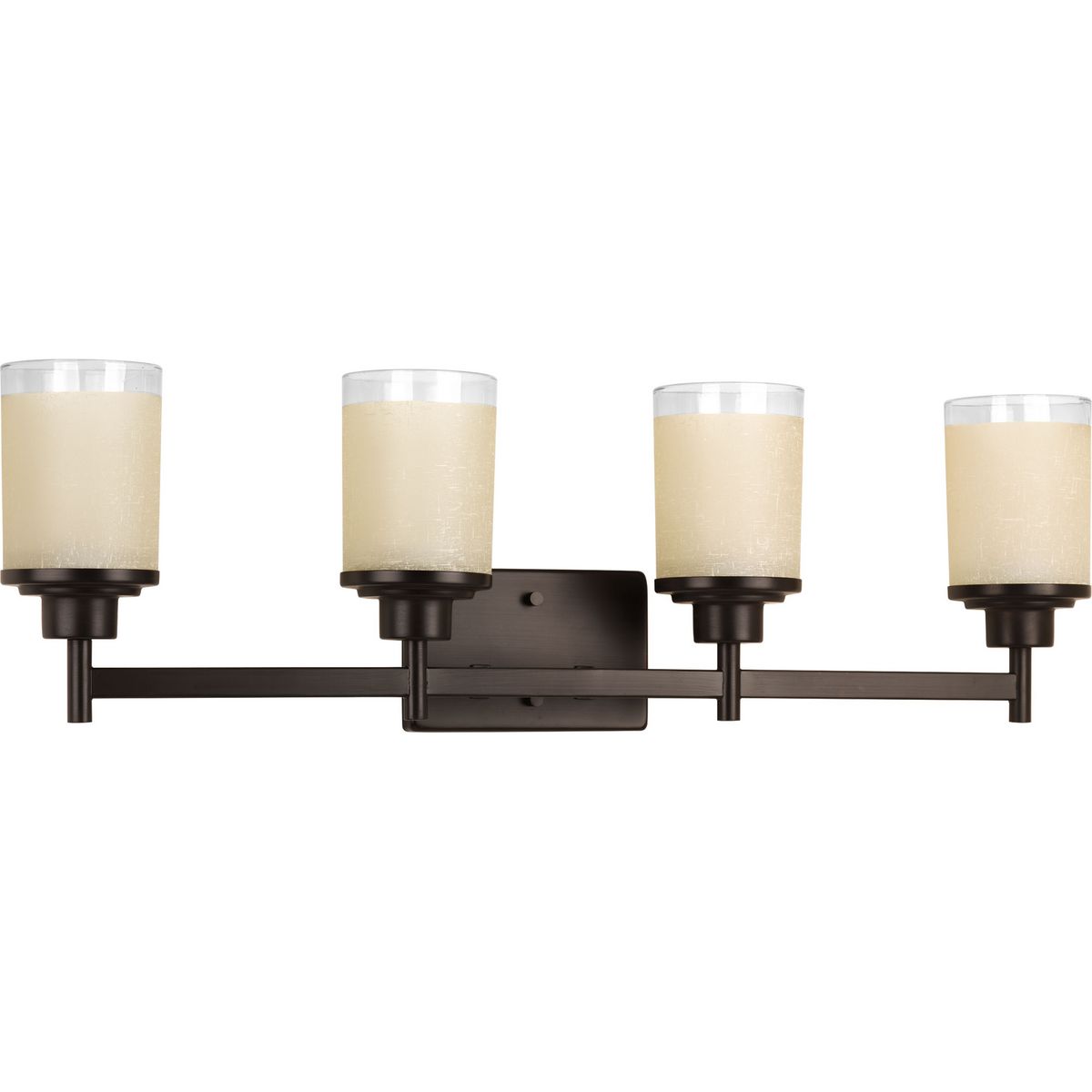 Progress Lighting P2998-20 Alexa 4 light antique bronze bath vanity wall light
