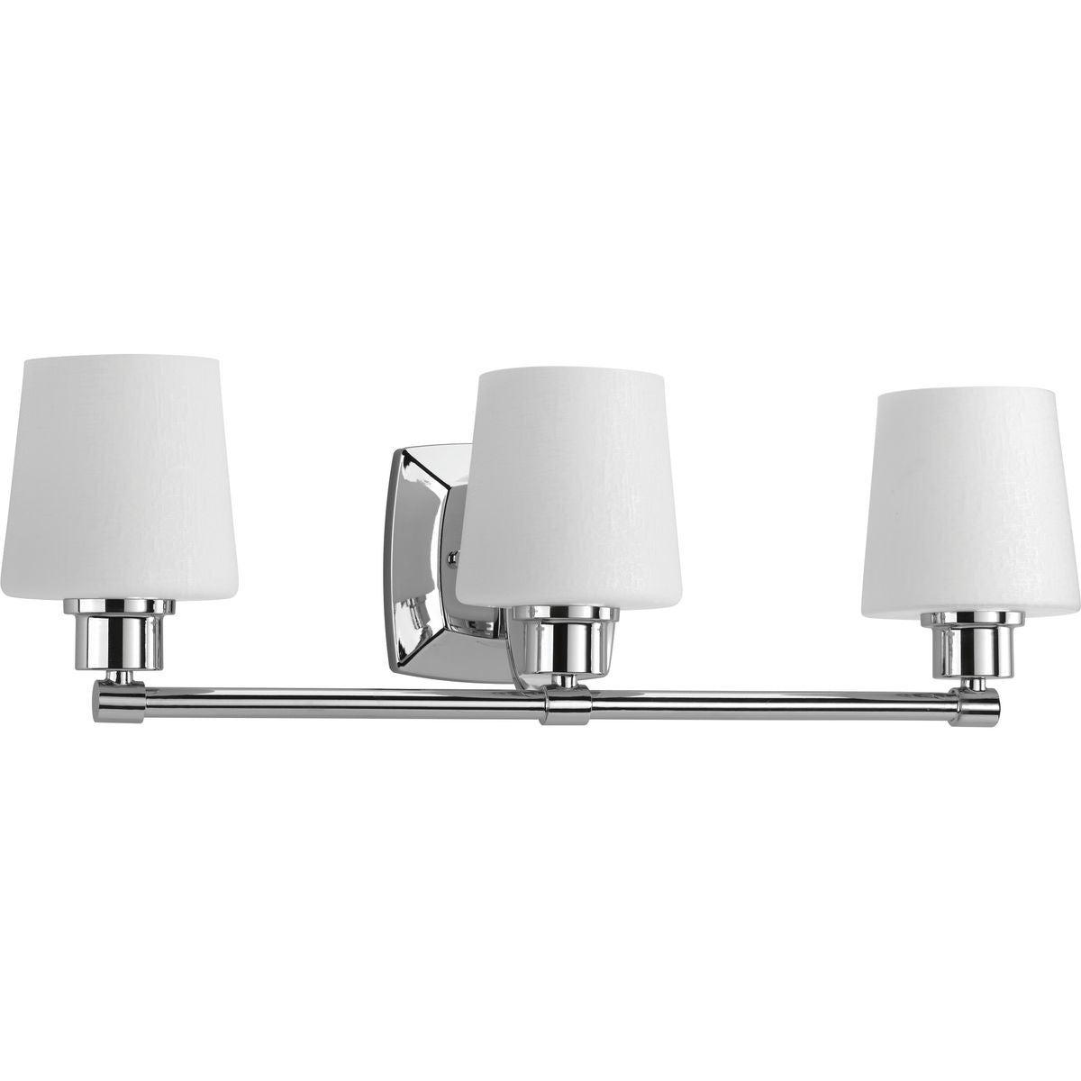 Progress Lighting Glance 3 light polished chrome bath vanity wall light