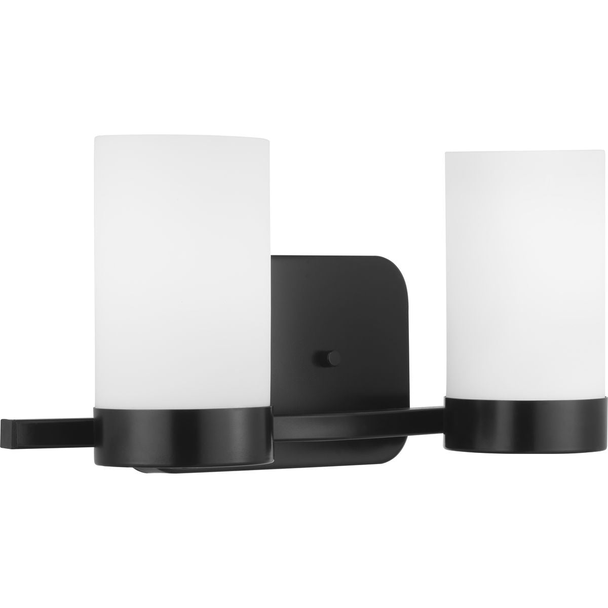 Progress Lighting P300021-031 Elevate 2 Light Matte Black Bath Vanity Wall Light