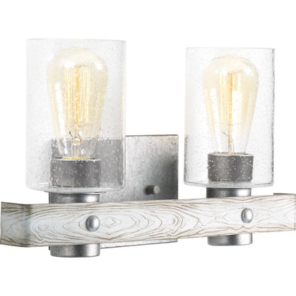 Progress Lighting P300124-141 Gulliver 2 light galvanized finish bath vanity wall light