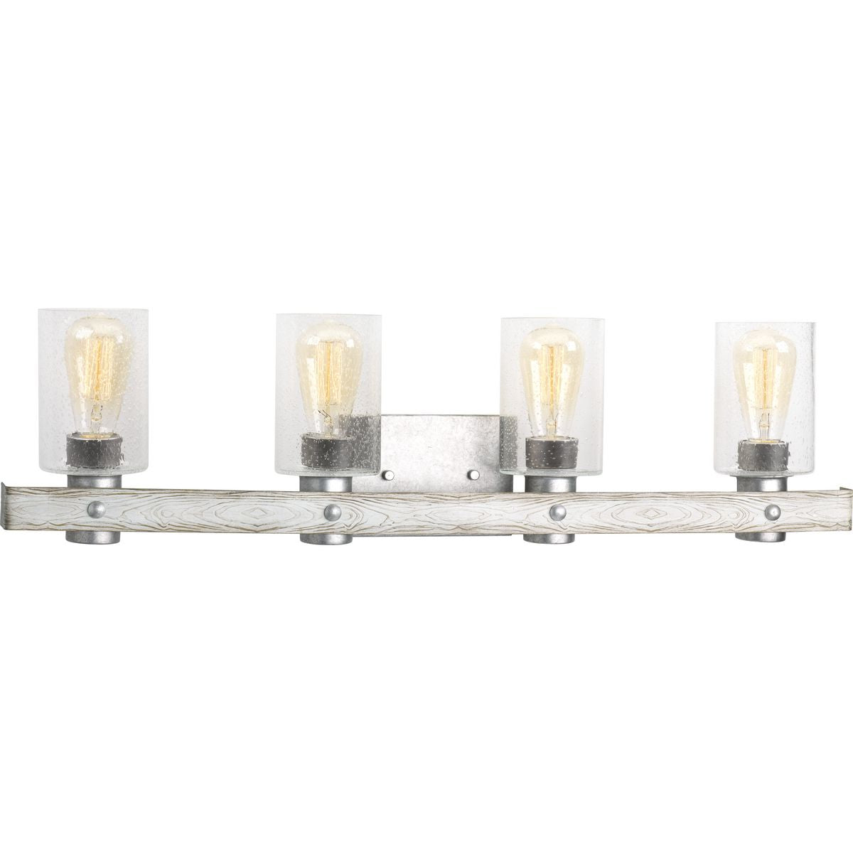 Progress Lighting Gulliver 4 light galvanized finish bath vanity wall light