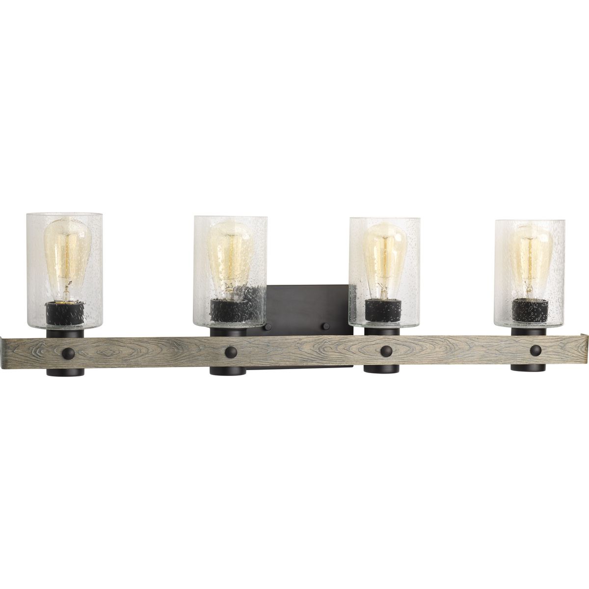 Progress Lighting Gulliver 4 light graphite bath vanity wall light