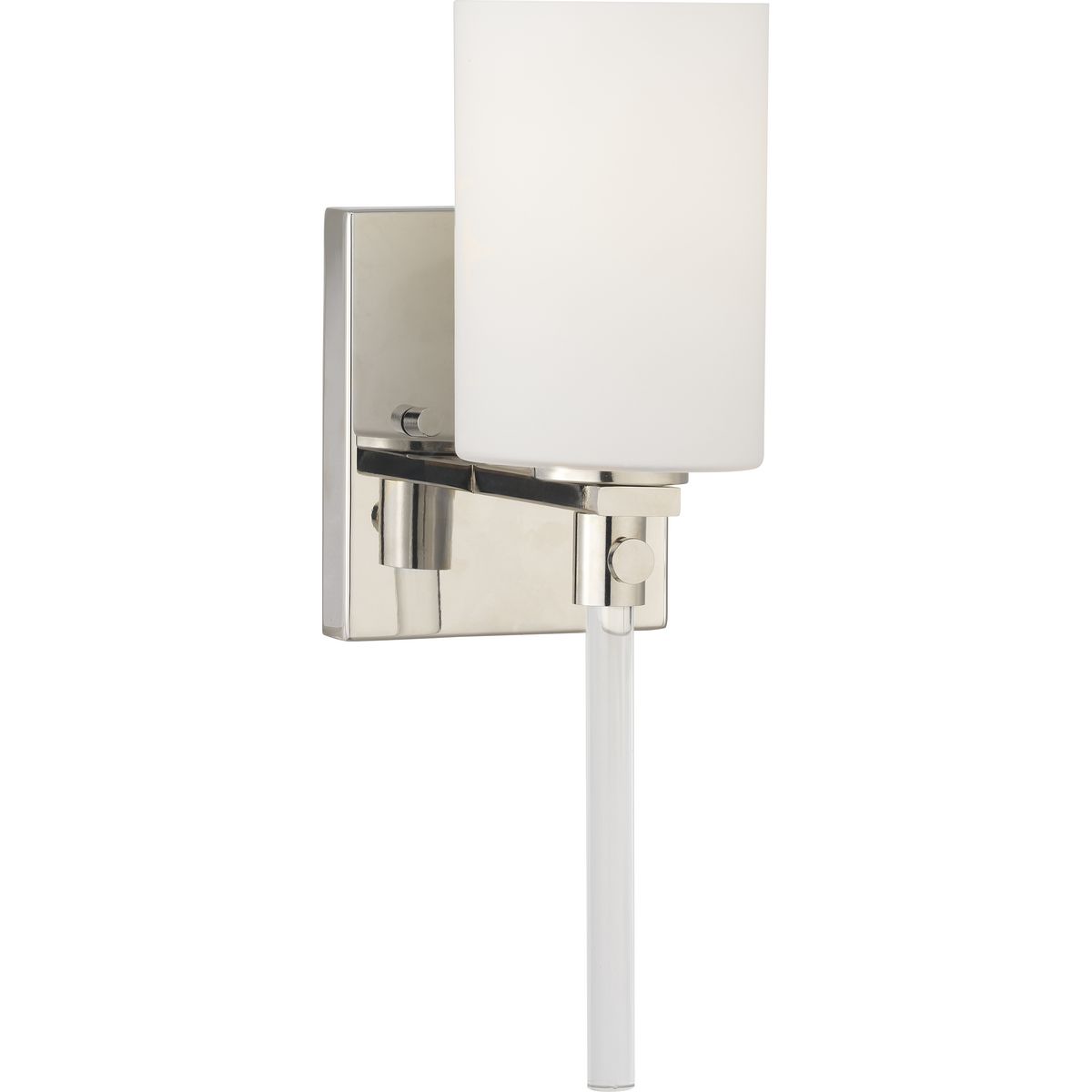 Progress Lighting P300197-104 Lisbon 1 light polished nickel bath vanity wall light