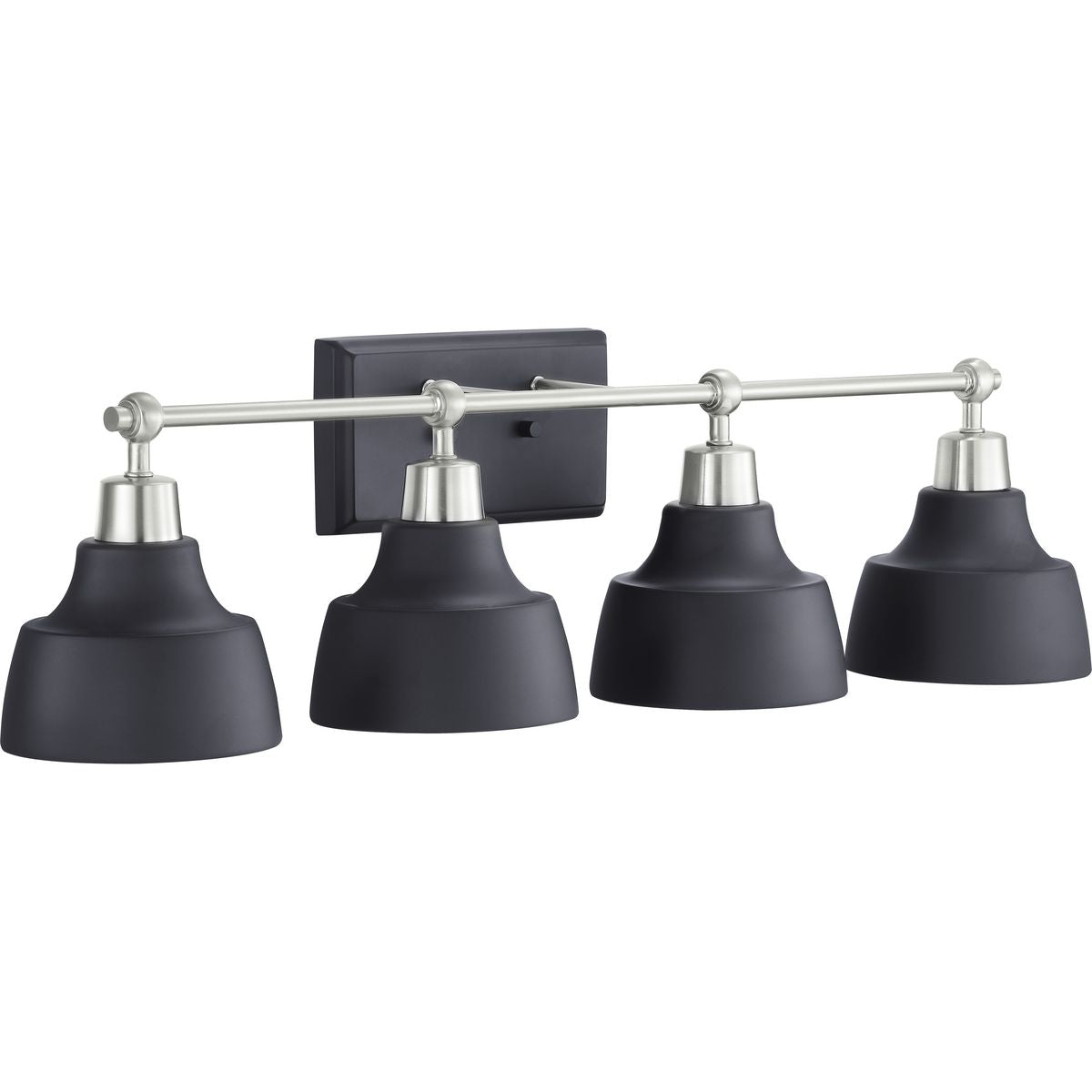 Progress Lighting Bramlett 4 light brushed nickel bath vanity wall light